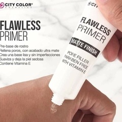 Kem Lót Dạng Gel City Color Che Phủ Tốt Kiềm Dầu Mịn Da Flawless Primer Matte Finish Mỹ - Tuýp 27ml