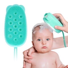 Bông Tắm Massage Silicon Bubble Bath Brush Hàn Quốc