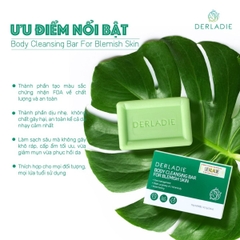 Xà Phòng Derladie Body Cleansing Bar For Blemish Skin Sạch Sâu Giảm Mụn Mờ Thâm Hàn Quốc 50g