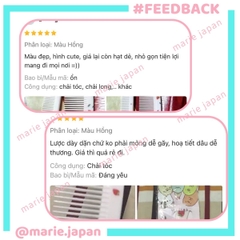 Lược Chải Tóc Mini Cute Girl Siêu Dễ Thương Nhỏ Gọn Tiện Lợi Mang Theo