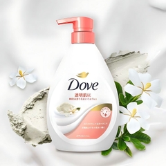 Sữa Tắm Dove Sáng Da Dưỡng Ẩm  Mịn Màng Thơm Lâu Nhật Bản 470g