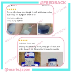 Toner Pad Meishoku Bigan Skin Toning Dịu Da Cân Bằng Dầu Nhờn Hỗ Trợ Ngăn Ngừa Mụn Nhật Bản Hộp 60 Miếng