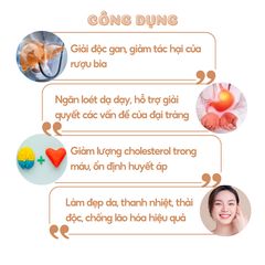 Trà Nghệ Orihiro Thải Độc Gan Bảo Vệ Dạ Dày Ukon Tea Nhật Bản - Túi 48 Gói