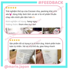 Combo Cocoon 2 Món 1 Nước Tẩy Trang Sen Hậu Giang 500ml +  1 Sửa Rửa Mặt Sen Hậu Giang 310ml