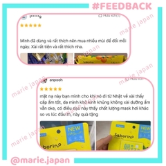 Mặt Nạ Dưỡng Ẩm Hương Trái Cây Saborino Facial Sheet Mask Căng Bóng Mịn Màng Nhật Bản 7 Miếng