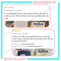 Viên Uống Optibac Tím Intimate Flora For Women Bổ Sung Lợi Khuẩn Hỗ Trợ Cân Bằng Vi Sinh Vùng Kín Phụ Nữ Hộp 30 Viên