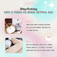 Kem Ủ Trắng Da Royal Retinol B22 Matrix Retinol 1.5%