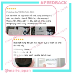 Sữa Rửa Mặt Caryophy Portulaca Cleansing Foam Sạch Sâu Ngăn Ngừa Mụn Kiềm Dầu Hàn Quốc Tuýp 150ml