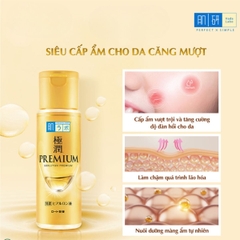 Toner Hada Labo Gokujyun Premium Dưỡng Ẩm Sâu Sáng Da Nhật Bản 170ml