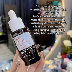 Serum Neogen Dermalogy Vitamin C 22% Sap + 5% Niacinamide Real Vita C Sáng Da Mờ Thâm Hàn Quốc 32ml
