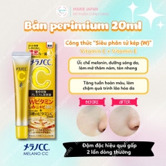 Serum Melano CC Brightening Essence - DÒNG THƯỜNG Tuýp 20ml