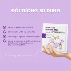 Mặt Nạ SURMEDIC Super Calm Repairing Mask Phục Hồi Dịu Da Cấp Tốc Hàn Quốc 28g