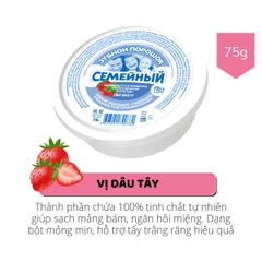 Bột Trắng Răng Artcolor Thơm Miệng Sạch Mảng Bám Hộp 75g