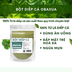 Bột Diếp Cá Obaxua Giảm Mụn Se Khít Lỗ Chân Lông Gói 75gr