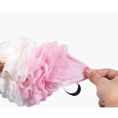 🛁 Bông Tắm Lưới Tròn 2 Màu Siêu Tạo Bọt Mềm Mại Nhẹ Nhàng Cho Da