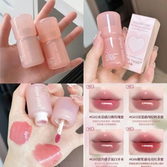 Son Bóng Dưỡng Môi Gogo Tales Pink Glaze Essence – Căng Bóng Môi, Mỏng Nhẹ Tự Nhiên, Dưỡng Ẩm Toàn Diện