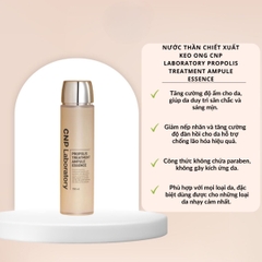 Nước Thần Keo Ong CNP Laboratory Treatment Ampule Essence Cấp Ẩm Sâu Phục Hồi Da Hàn Quốc 