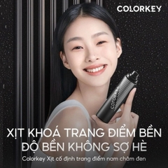 Xịt Khóa Makeup ColorKey Tia Sương Mềm Mại Dưỡng Ẩm Thoáng Da Giữ Lớp Makeup Lâu Trôi