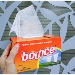 Giấy Thơm Bounce Làm Thơm  Quần Áo Và Mềm Vải Mỹ HỘP 160 TỜ