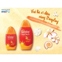 Sữa Chống Nắng Sunplay Super Block SPF81 - ĐỎ SPF 81 CHAI MINI 30g