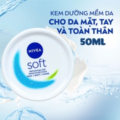 Kem Dưỡng NiveaCấp Ẩm Cho Da Mềm Mịn Giảm Khô Da Hiệu Quả Đức