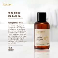 Toner Bí Đao Cocoon Winter Melon Toner Chai 140ml