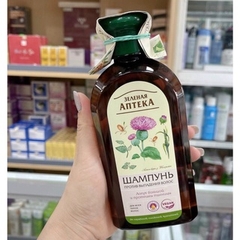 Dầu Gội Apteka Thảo Mộc Giảm Rụng Kích Mọc Tóc Nga 350ml