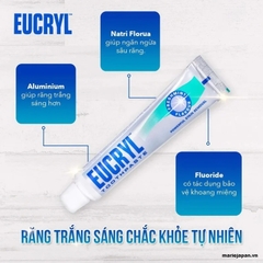 Kem Đánh Răng Eucryl Trắng Răng An Toàn Freshmint Toothpaste 62g