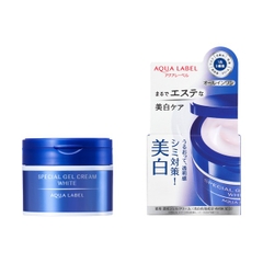 Kem Dưỡng Shiseido Aqualabel 5in1 White Special Gel Cream Brightening Hũ 90g