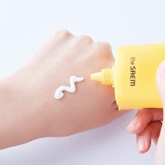 Kem Chống Nắng The Saem Eco Earth Pink Sun CREAM EX MẪU MỚI SPF50 - Tuýp 50ml