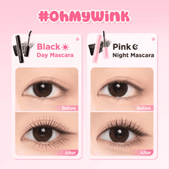 Mascara Pinkflash Oilproof Curl Mascara E08