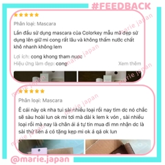 Mascara Colorkey Volumizing & Curling Siêu Dài Cong Mi Tự Nhiên Lâu Trôi