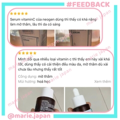 Serum Neogen Real Vitamin C 22% Vitamin C Kakadu Dưỡng Ẩm Trắng Da Mờ Thâm Hàn Quốc Mini 10g