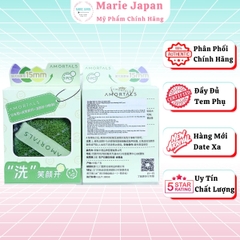 Bông Mút Rửa Mặt Amortals Bọt Biển Hỗ Trợ Rửa Mặt Sạch Sâu Mềm Mịn Không Gây Rát Da