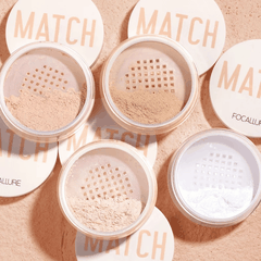 Phấn Phủ Bột Focallure Siêu Mịn Kiềm Dầu Đỉnh Che Phủ Tốt Baking & Setting Loose Powder FA154 15g