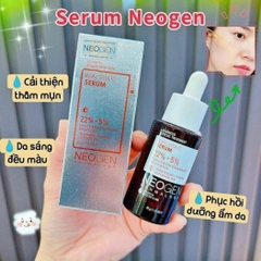 Serum Neogen Dermalogy Vitamin C 22% Sap + 5% Niacinamide Real Vita C Sáng Da Mờ Thâm Hàn Quốc 32ml