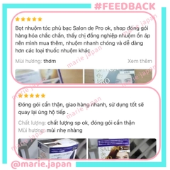 Bọt Nhuộm Tóc Salon De Pro Phủ Bạc Tự Nhiên Cao Cấp Không Mùi Tiện Lợi  Nhật Bản