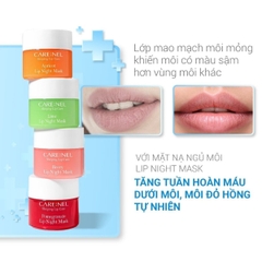 Mặt Nạ Ngủ Môi Care:nel Night Mask Dưỡng Ẩm Môi Hồng Hào Căng Mọng Hàn Quốc 5g