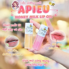 Son Dưỡng A'Pieu Honey & Milk Lip Oil Dạng Dầu Giúp Môi Mềm Mịn Căng Mọng Hàn Quốc 5g