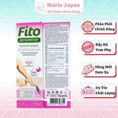 Kem Tẩy Lông Fito Từ Lô Hội & Oải Hương Tẩy Sạch Mịn Màng Dịu Nhẹ Nga Tuýp 100ml
