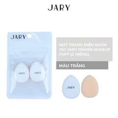 Mút Trang Điểm Ngón Tay Jary Finger Makeup Puff Lớp Nền Hoàn Hảo Dễ Dàng Tiện Lợi ( Set 2 Miếng)
