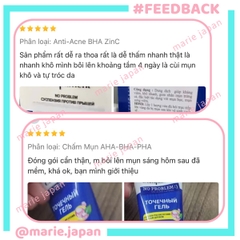 Combo 2 Món 1 Gel Chấm Mụn Compliment AHA-BHA-PHA 25ml + 1 Serum Compliment NIACINAMIDE+ZINC 27ml Xẹp Mụn Mờ Thâm