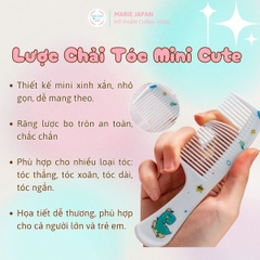 Lược Chải Tóc Mini Cute Girl Siêu Dễ Thương Nhỏ Gọn Tiện Lợi Mang Theo
