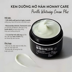 Kem Nám Mommy Care Perilla Whitening Cream Plus Dưỡng Trắng Hỗ Trợ Giảm Thâm Nám Nếp Nhăn Hàn Quốc