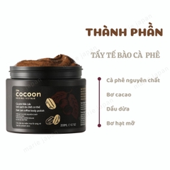 Combo Cocoon Dưỡng Bồ Kết 140ml + Tẩy Tế Bào Chết Body Cà Phê 200ml