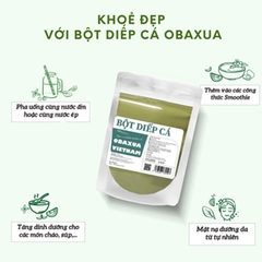 Bột Diếp Cá Obaxua Giảm Mụn Se Khít Lỗ Chân Lông Gói 75gr