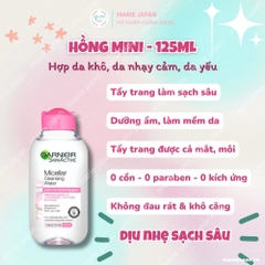 Nước Tẩy Trang Garnier Micellar Cleansing Water