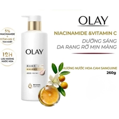Dưỡng Thể OLAY Hương Nước Hoa Dưỡng Ẩm Sáng Mịn Mướt Da 260g