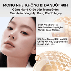 Phấn Phủ Dạng Nén Colorkey Kiềm Dầu Mịn Lì Long Lasting Oil-Control Airy Power 12g