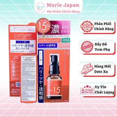 Serum Meishoku NA15 Dưỡng Sáng Cải Thiện Nếp Nhăn Ngừa Lão Hóa Medi Shot Wrinkle Essence Nhật Bản Chai 30ml